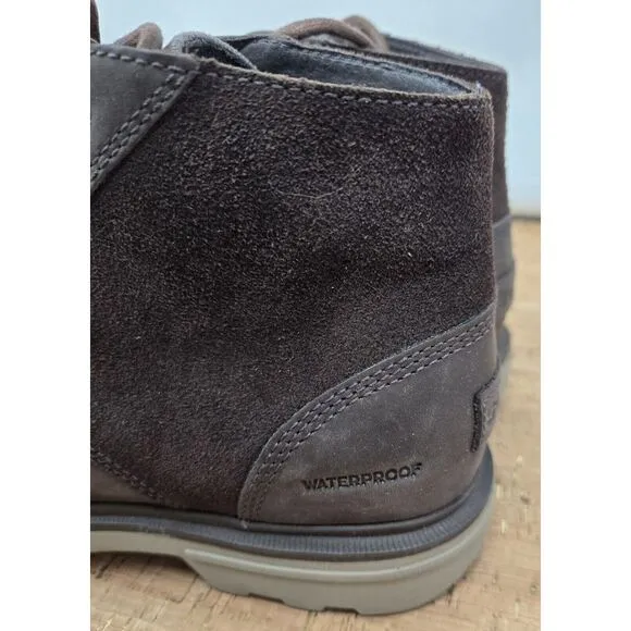 SOREL Carson Chukka WP Boots Mens 7.5 Casual‎ Preppy Brown
