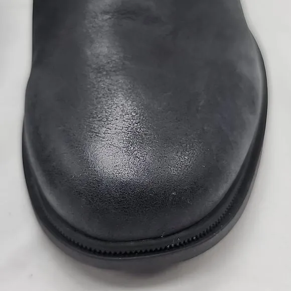 SOREL EVIE ll ●WOMEN'S 8.5●ZIPP  ANKLE BOOTIE FULL GRAIN LEATHER WATERPROOF NWOB