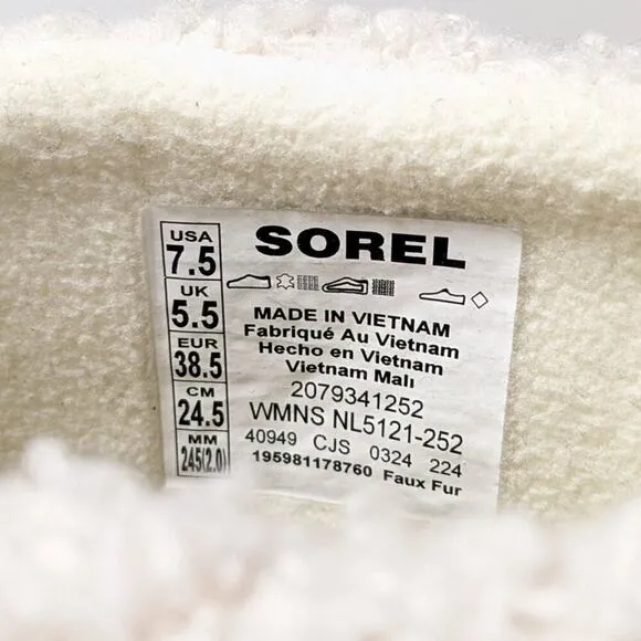 Sorel Explorer III Slip-On Cozy Boots, Tan Suede, Women's 7.5