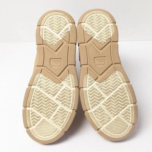 Sorel Explorer III Slip-On Cozy Boots, Tan Suede, Women's 7.5