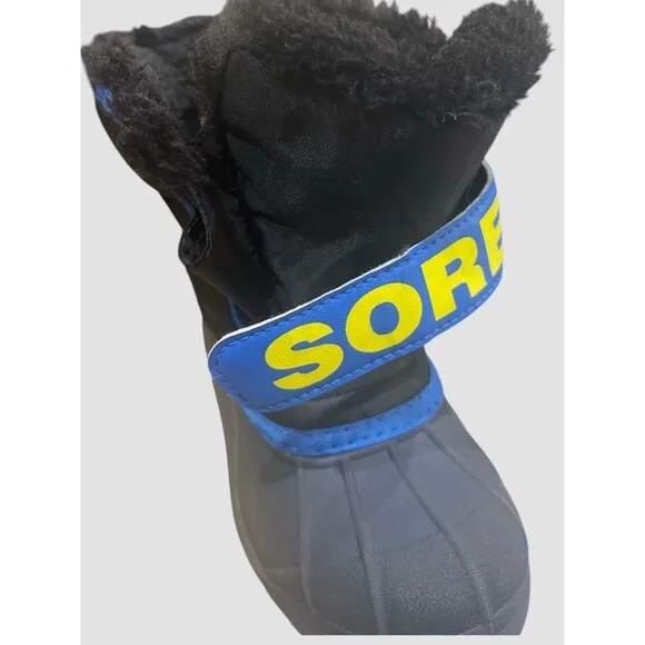Sorel Kids Snow Commander Baby Toddler Insulated Winter Snow Boots Size 11 NIB