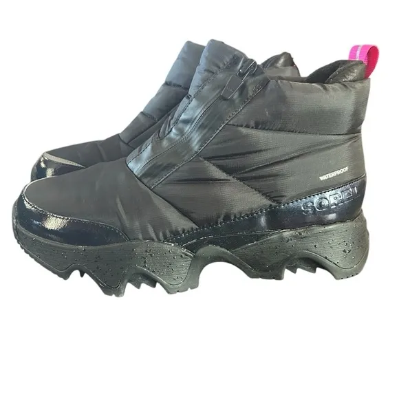Sorel Kinetic Impact Puffy Zip Aurora Waterproof Boot Size 10 NEW
