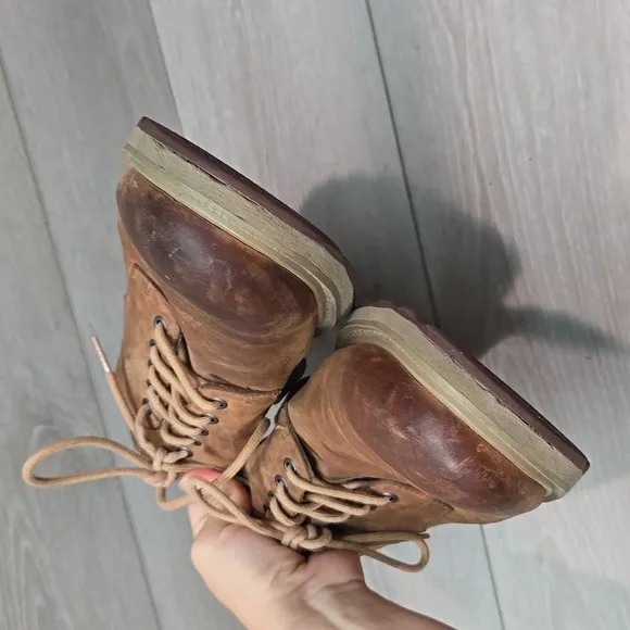 Sorel Mens Leather Oxford Boots shoes sz 11