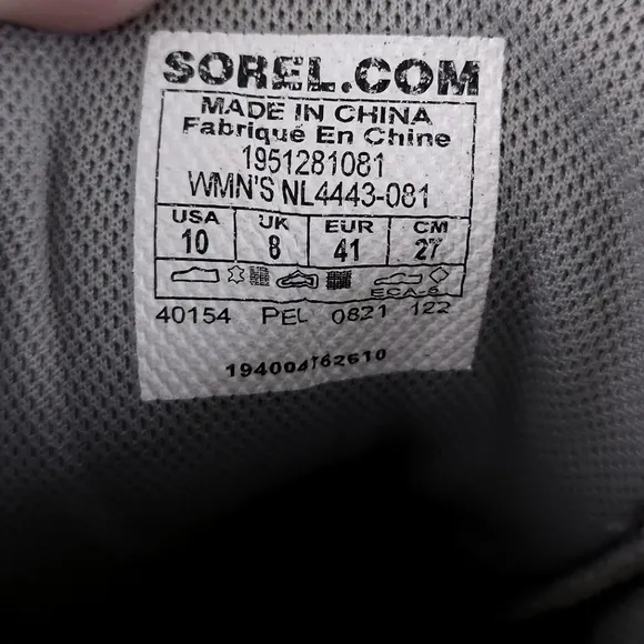SOREL Out N About II Wedge Boots US 10