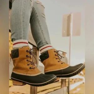 Sorel Slimpack II Lace Boots Sz 7