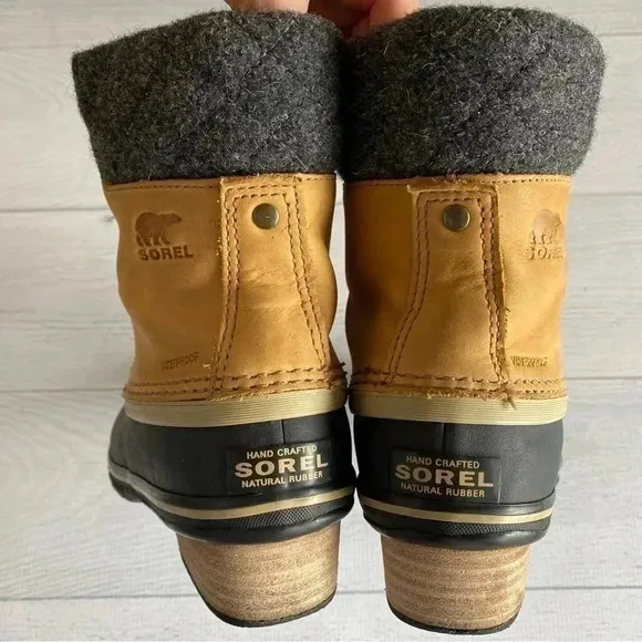 Sorel Slimpack II Lace Boots Sz 7