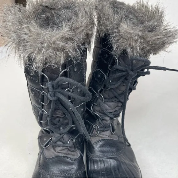 Sorel TOFINO II Women's Waterproof Boot Black Stone Size 10.5