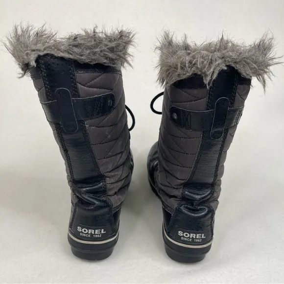 Sorel TOFINO II Women's Waterproof Boot Black Stone Size 10.5