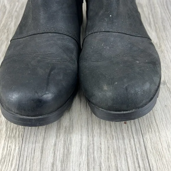 Sorel Waterproof Black Emilie Chelsea Boots