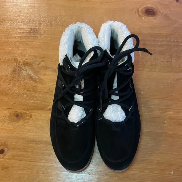 Sorel Women’s Harlow Lace Cozy Bootie Winter Boots Size 10.5 Shearling