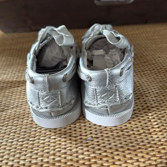 🔥Sperry | Authentic Original Silver Boat Shoes