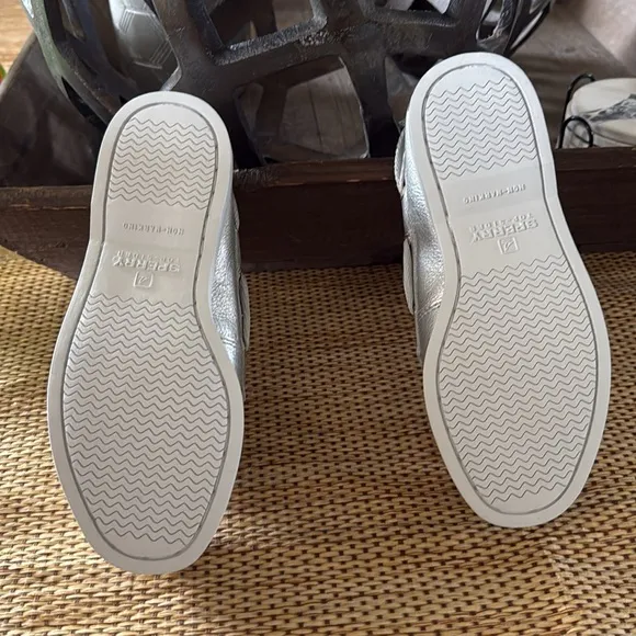 🔥Sperry | Authentic Original Silver Boat Shoes