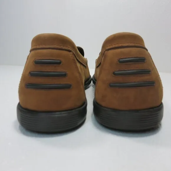 Sperry Dirty Nubcuk Leather Casual Dress Driver Moccasins Footwear Shoes Sz 13