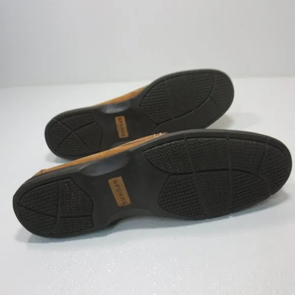 Sperry Dirty Nubcuk Leather Casual Dress Driver Moccasins Footwear Shoes Sz 13