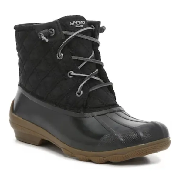 Sperry Womens Syren Gulf Saltwater Duck Rubber Waterproof Boots shoes sz 7.5