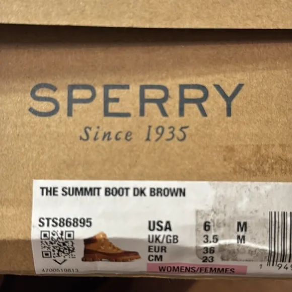 Sperry Women’s The Summit Brown Leather (T57)