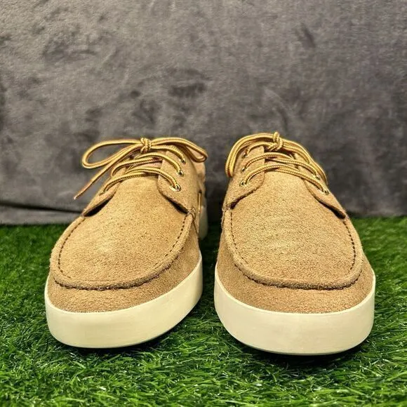 Sperry x Brooks Brothers Loafers Mens 11.5 M Brown Suede Leather Boat‎ Shoes New