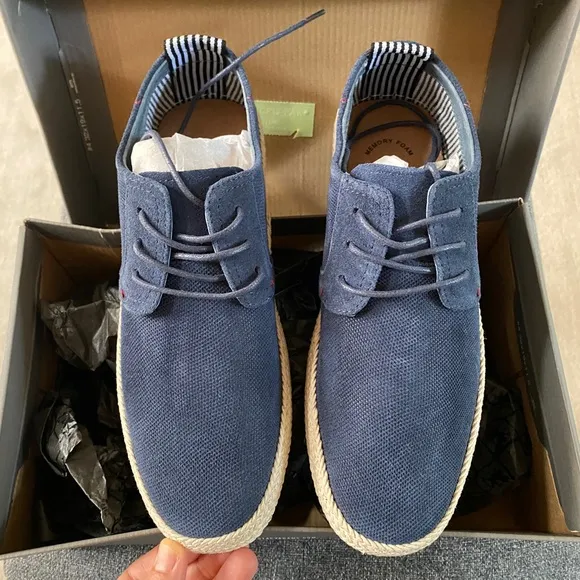 STACY ADAMS Men's Memory Foam Sneaker Shoes