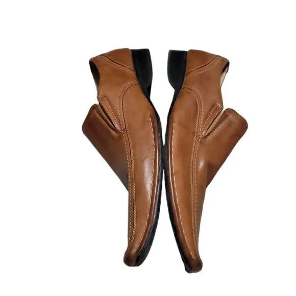 Steve Madden Men's Brown Leather Dress Shoes Sz 13W