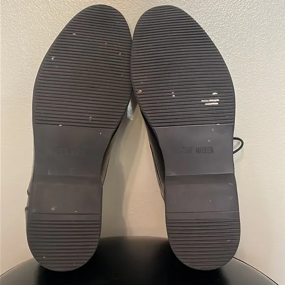 STEVE MADDEN P-Oakley Men’s Dress Shoes, Lace Up, Black, Size 10