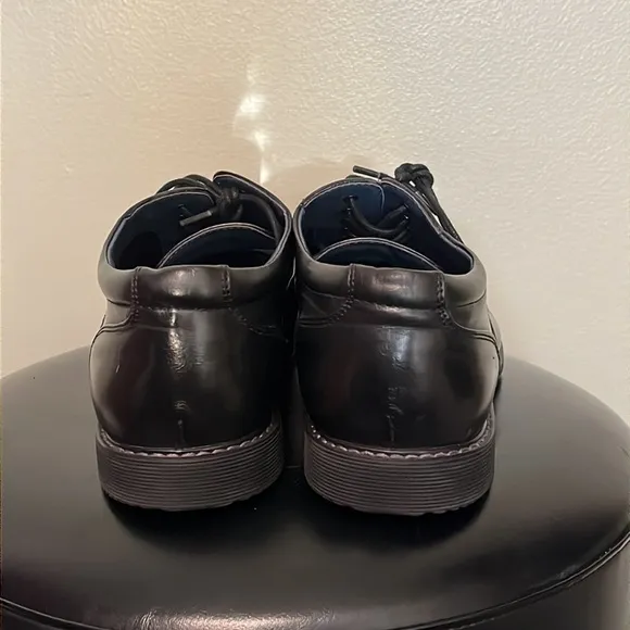 STEVE MADDEN P-Oakley Men’s Dress Shoes, Lace Up, Black, Size 10