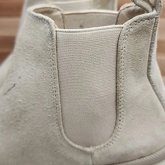 STEVE MADDEN STYLE HADLEE PLATFORM TAN ANKLE BOOTS WMS. 6.0 NWOB AWESOME BOOTS