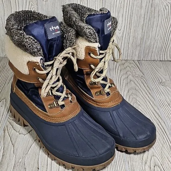 Storm by Cougar Creek Winter  Waterproof Duck Boots Womens Size 8