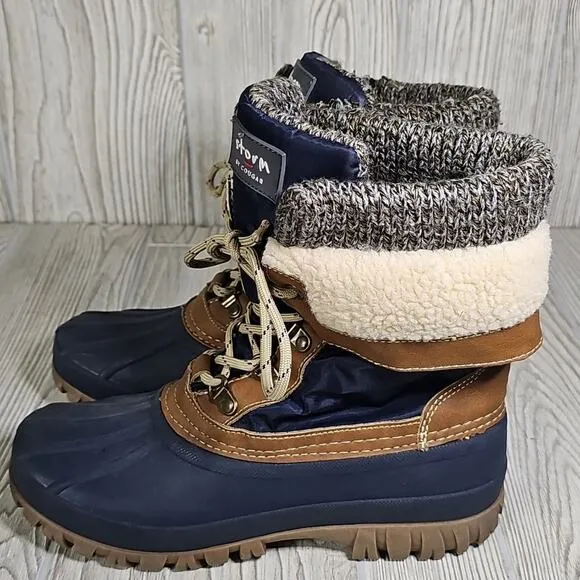 Storm by Cougar Creek Winter  Waterproof Duck Boots Womens Size 8