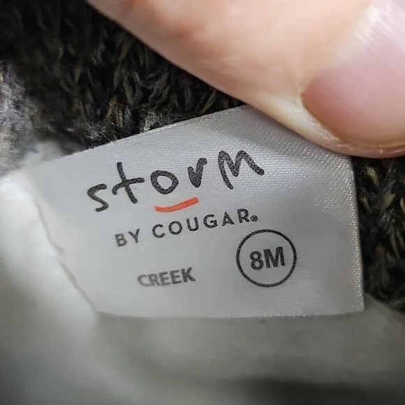 Storm by Cougar Creek Winter  Waterproof Duck Boots Womens Size 8