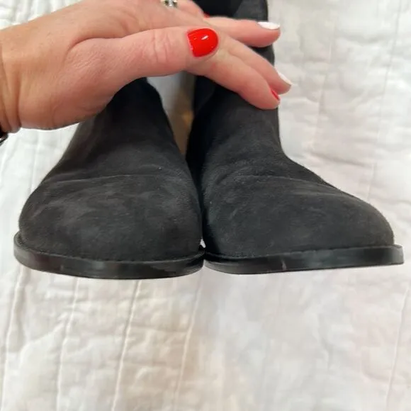 Stuart Weitzman Reddy 5050 Suede Over-The-Knee Boots, Black size 6.5 women EUC