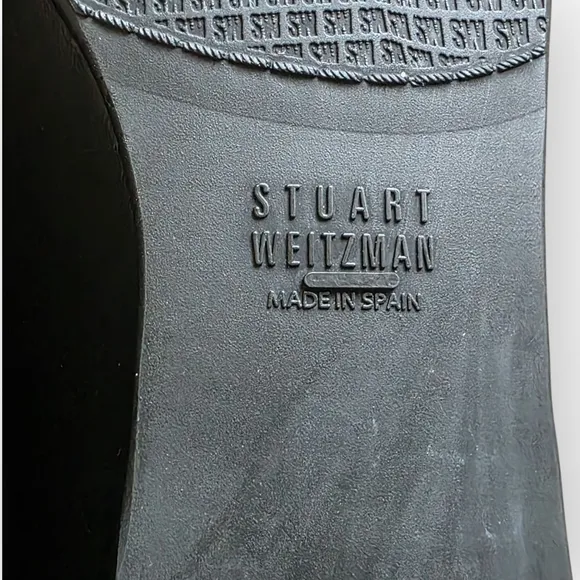Stuart Weitzman Zen Leather Sock Boots, Women's Size 8M