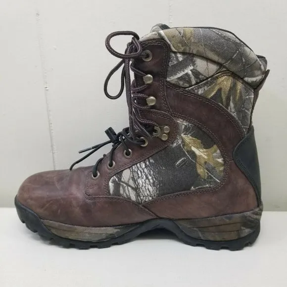 Tamarack 12 Boots Thinsulate Camo Hi Tops Lace Up
