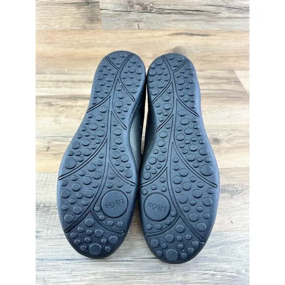 Taos Oxfords Comfort Pewter Metallic Leather Women's Size 8.5