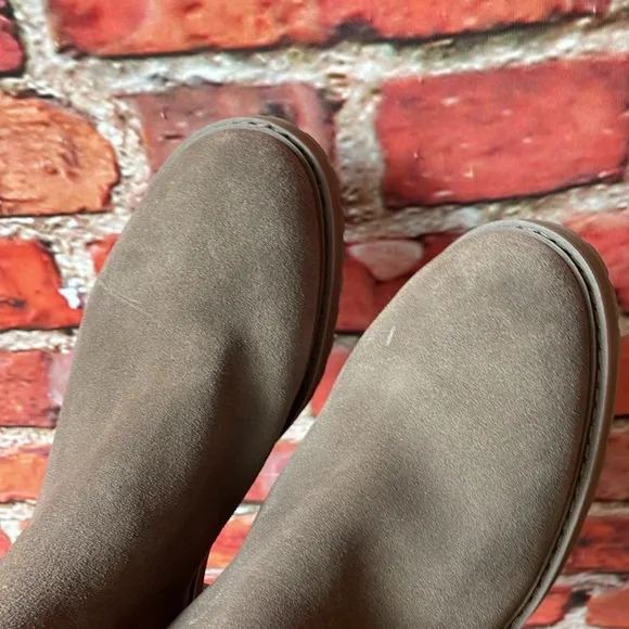 Taupe Cole Haan Greenwich Waterproof Chelsea Ankle Bootie