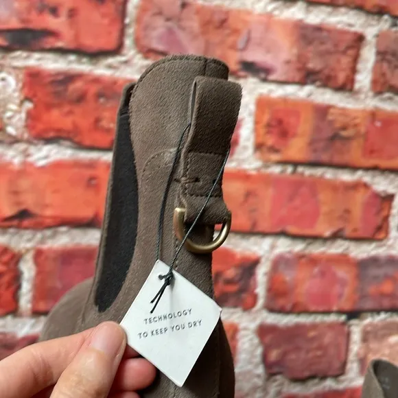 Taupe Cole Haan Greenwich Waterproof Chelsea Ankle Bootie