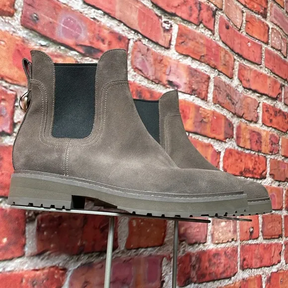 Taupe Cole Haan Greenwich Waterproof Chelsea Ankle Bootie