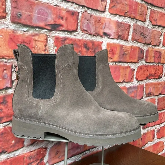 Taupe Cole Haan Greenwich Waterproof Chelsea Ankle Bootie
