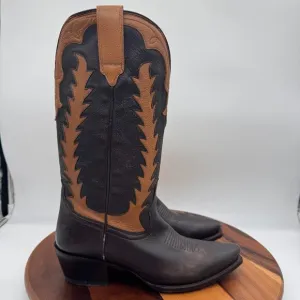 Tecovas Birthday Boots Limited Edition VII Womens 11 Chocolate Deerskin Western