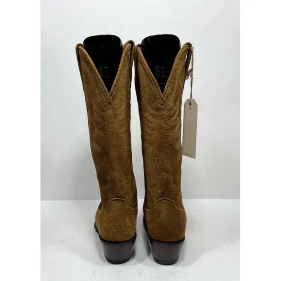 Tecovas The Annie Sienna Suede Brown Women’s Size 5 B Boots Shoes New