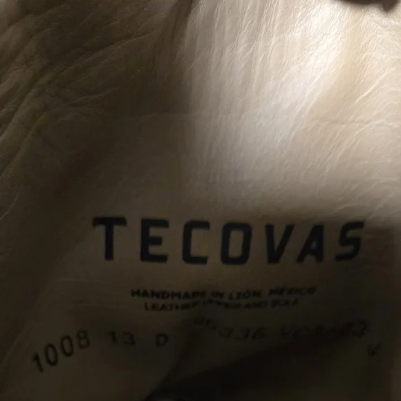 Tecovas The Johnny Cowboy Boots Size 13D In Honey