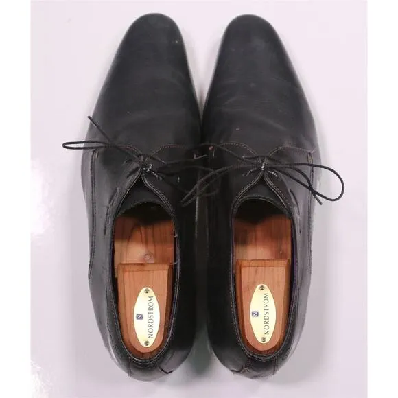 Ted Baker Black Point Toe Leather Oxford Dress Shoes US 11