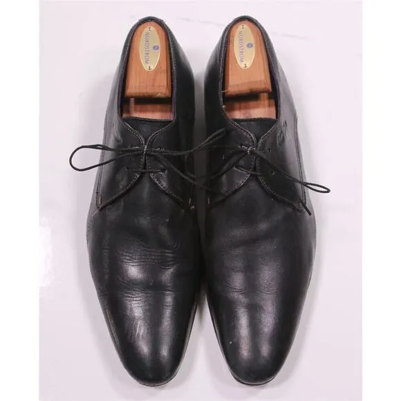 Ted Baker Black Point Toe Leather Oxford Dress Shoes US 11