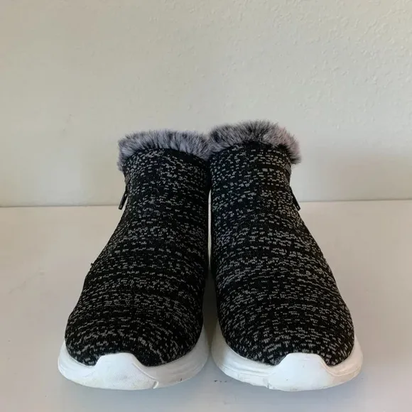 TELIC Women's Apres-Ski Recovery Comfort Boots 510 Granite Size 9 Vegan Friendly