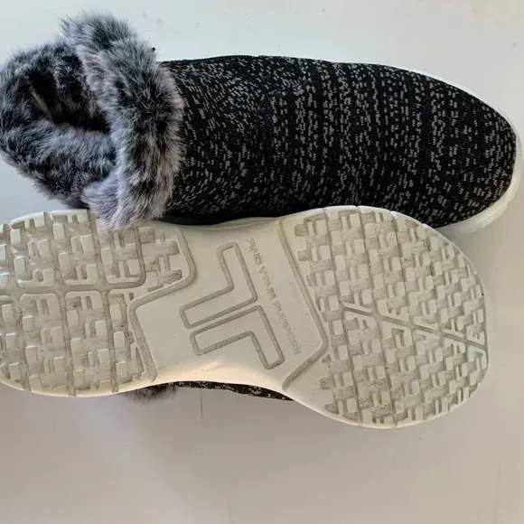 TELIC Women's Apres-Ski Recovery Comfort Boots 510 Granite Size 9 Vegan Friendly