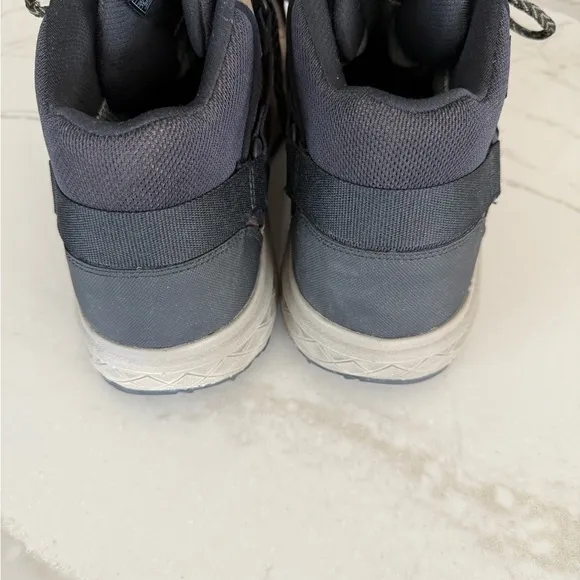Teva Black and Brown Boots with Durable Sole and Leather Upper