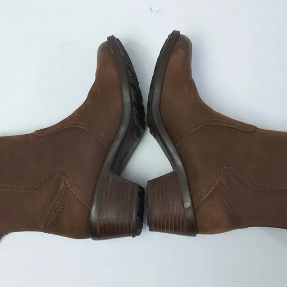 Teva Women's Anaya Chelsea Heeled Boots Brown Size 6