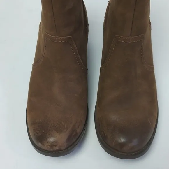 Teva Women's Anaya Chelsea Heeled Boots Brown Size 6