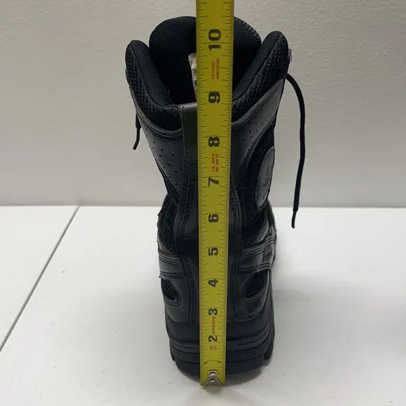 Thorogood Tactical Leather Boots Lace Up Black Sz 10.5