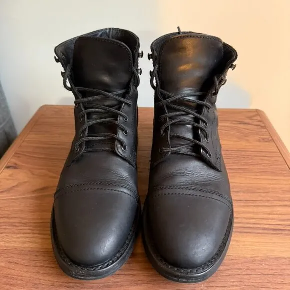Thursday Boot Co. Captain Boots - Matte Black - Size 9 - Excellent Condition