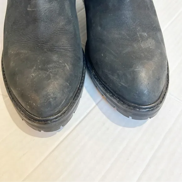 Thursday Boot Company Knockout Chelsea Boots Size 8.5 Matte Black Heeled